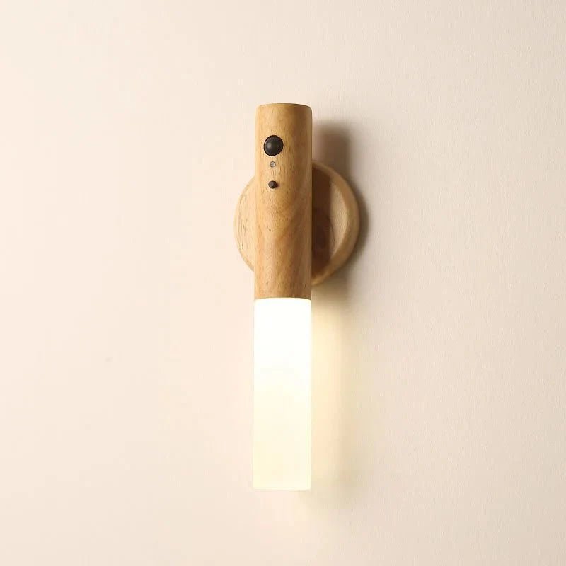 Gothenburg LED USB Magnetic Wireless Wood Light Lamp - Decor Nord