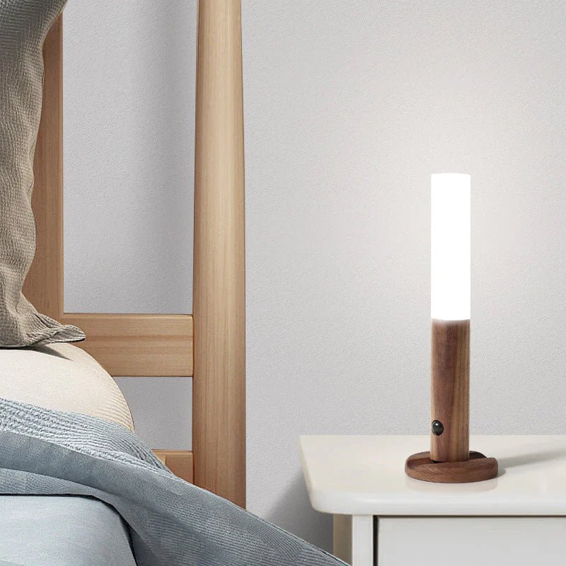 Gothenburg LED USB Magnetic Wireless Wood Light Lamp - Decor Nord