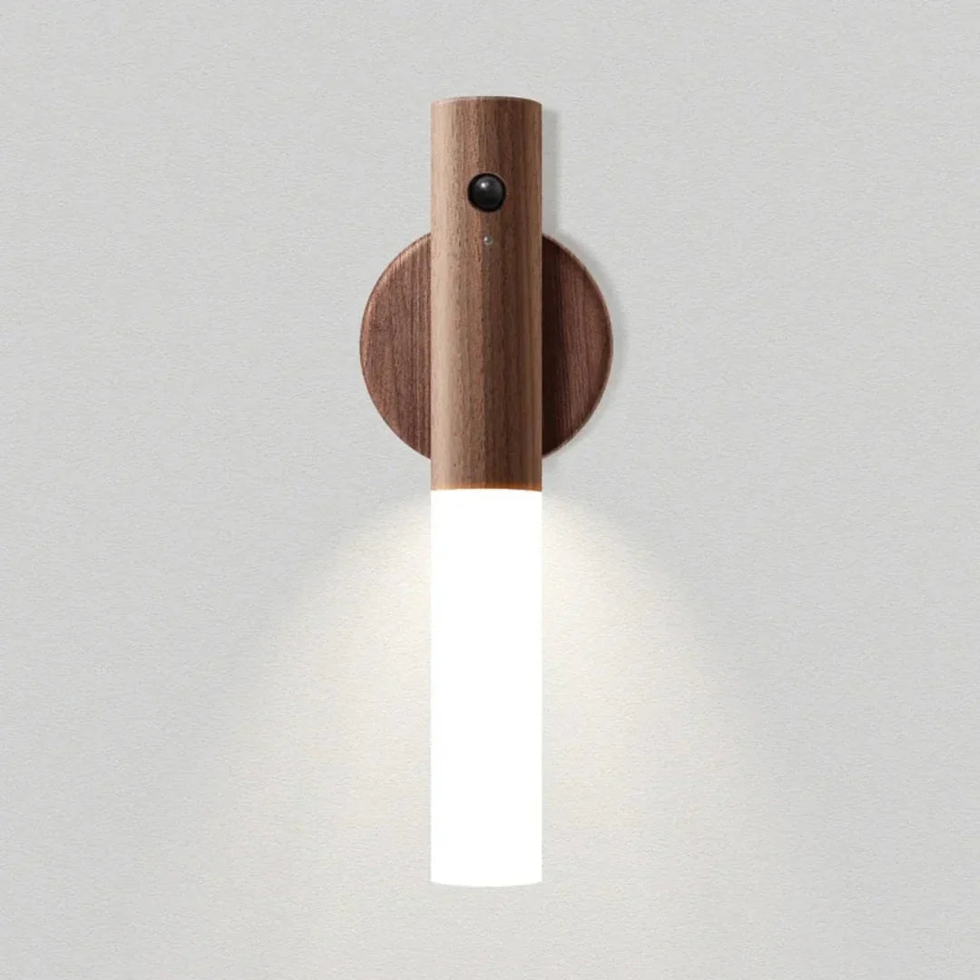 Gothenburg LED USB Magnetic Wireless Wood Light Lamp - Decor Nord